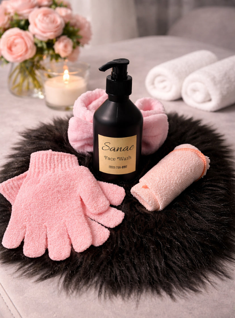 Face Wash w/ Skin Care Accessories Kit